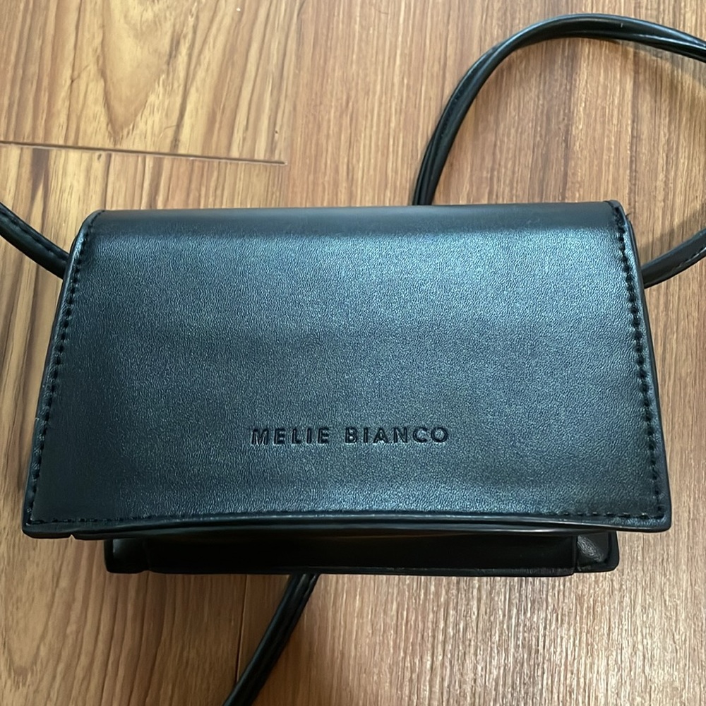 Black Melie Bianco mini purse - Picture 3 of 3